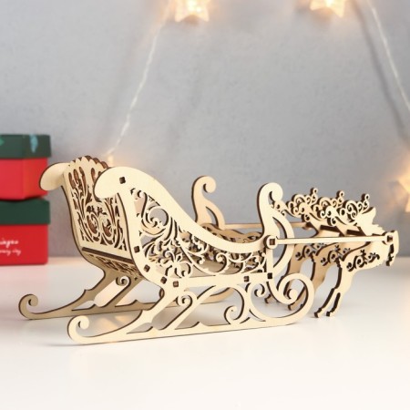 Souvenir "Sani" 18x10x11 cm deer 9.5 x 8 cm (set 12 parts)-2