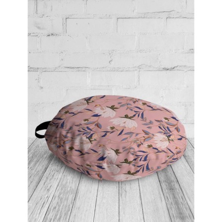 Pillow Sidushka "Flower picture", decorative, d = 52 cm-1