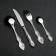 A set of cutlery "Troika", 24 items, art painting, decorative box