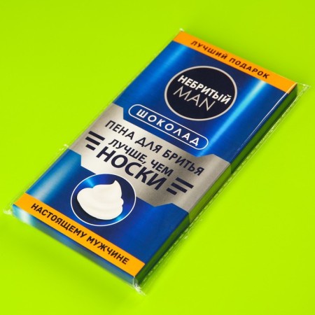 Milk chocolate "Foam for shaving", 70 g.-5