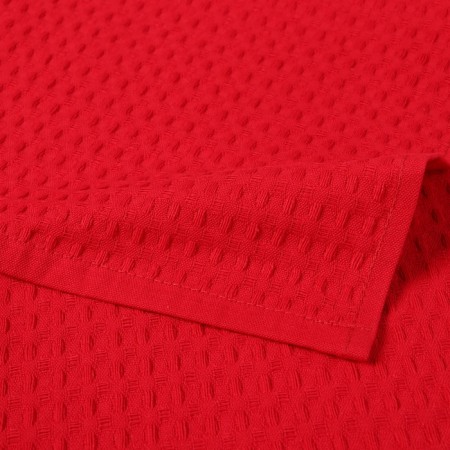 New Year. NEEDLAS gift set: red color, towel 35x60cm, HL 100%, VAF 220g/m2-4