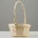 A set of wicker baskets, D27x12/37 cm, D22x12/32 cm, D17x10/28 cm, 3 pcs, Ivas