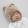 Set for discharge Winter Kinderlitto "Domovyon", 5 items, height 56-62 cm, cappuccino color