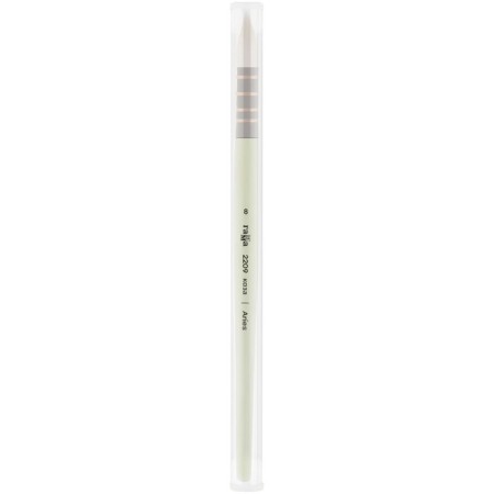 Cossack brush, round, gamut "Aries" No. 8, French mount, short handle-4