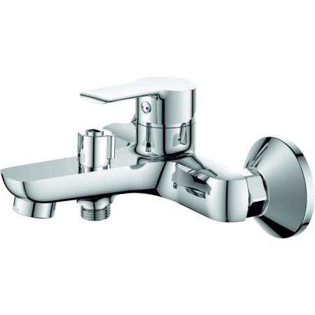 Bath mixer Rush Victoria VI7135-44, single-leaf, short spout, chrome
