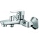 Bath mixer Rush Victoria VI7135-44, single-leaf, short spout, chrome