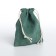 Cosmetic bag - a bag of ties, green color