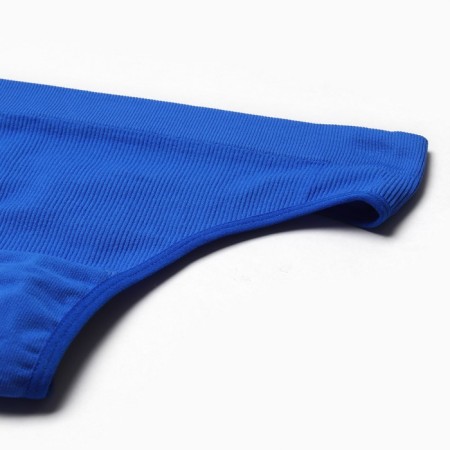 Female set (top, thongs), blue color, size 42-46-5