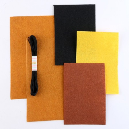 Set for creating a toy made of felt "wise owl"-2