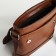 Male bag, brown color