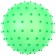 Massage ball, D = 16 cm, 35 g, MIX color