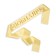 Tape "Jubilee", 3D satin, gold