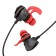 Hoco M105 headphones, game, wired, vacuum, microphone, 1.2 m, black