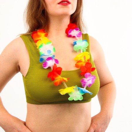 Hawaiian necklace Light "Okhana", 3 backlight modes-1