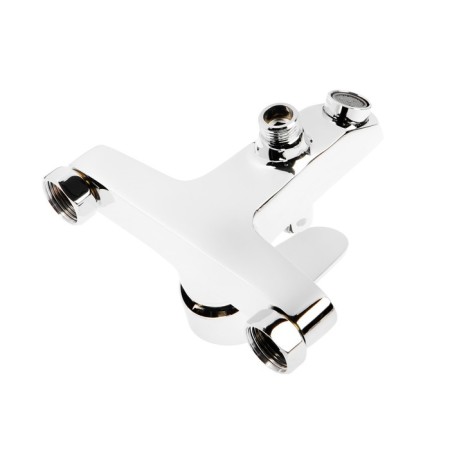 ACCOONA A6365 bath mixer, single -leaf, short spout, chrome-1