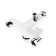ACCOONA A6365 bath mixer, single -leaf, short spout, chrome