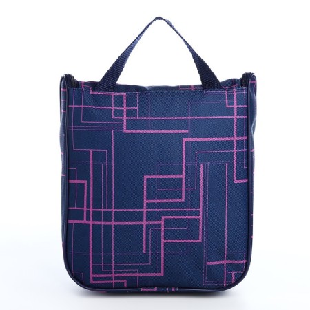 Lightning cosmetic bag, blue color-1