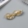 Hair hair clip "Mandy" petals, 7 cm, gold