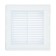 Ventilation grate "Cosmetic" LP162, 162 x 162 mm, with a net, detachable