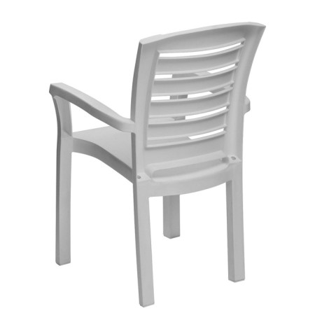 Capri armchair white, 50 x 58 x 92 cm-3