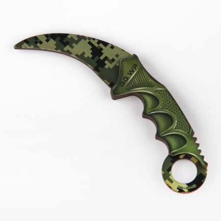 Souvenir weapons made of wood Kerambit "Haki", 18 cm-3