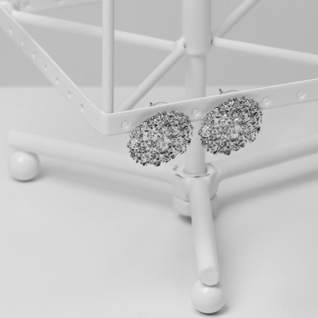 Steering stand "Turnushka", 3 tiers, 48 ​​pairs, metal, 11 × 11 × 28 cm, white color-2