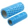 A set of massage rollers 2 in 1 sangh, 33x13 cm and 30x9 cm, blue color