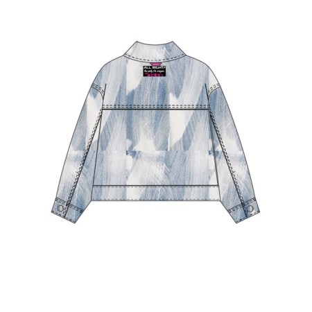 Denim jacket for the girl PlayTode, height 128 cm-6