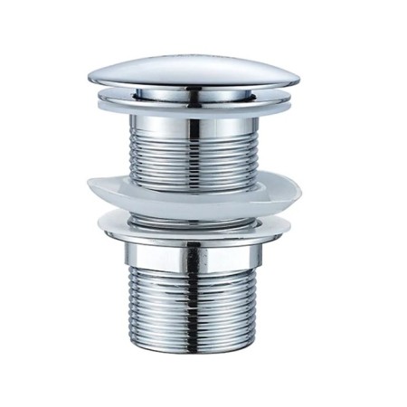 Bottom valve Ledeme L65, for a shell, brass, chrome