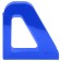 Paper tray Vertical Istanm Favorite, Tinted Blue, Width 90mm
