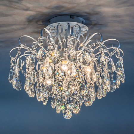 Ceiling lamp 6x60W E27, size 51x51x42 cm-3