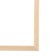 Frame for paintings (mirrors) 21 x 30 x 2.6 cm, wood, berta, unpainted tree