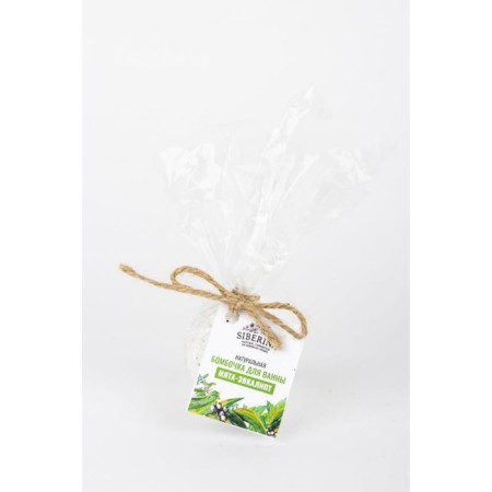 Natural bombing for the bath "Mint-Evvkalipt", 80 grams-1