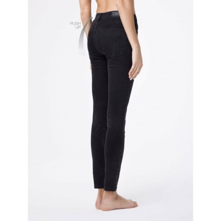 Women's jeans modeling CONTE ELEGANT, size XS, color Washed Black-1