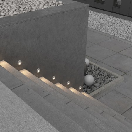 Outdoor O015SL-L3W3K, 3W, 7x7 cm, LED, 60LM, 3000K, white color, white-4