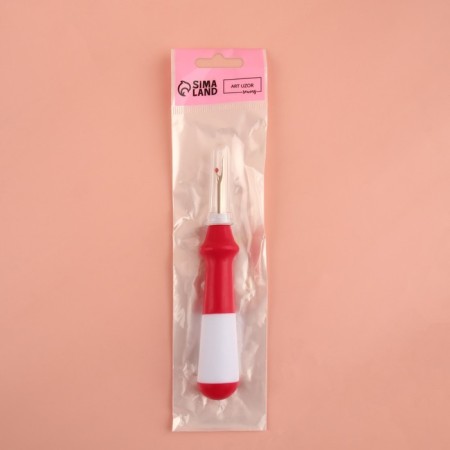 A torn with a rubberized handle, 12.5 cm, color mix-5