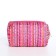 Lightning cosmetic bag, raspberry color