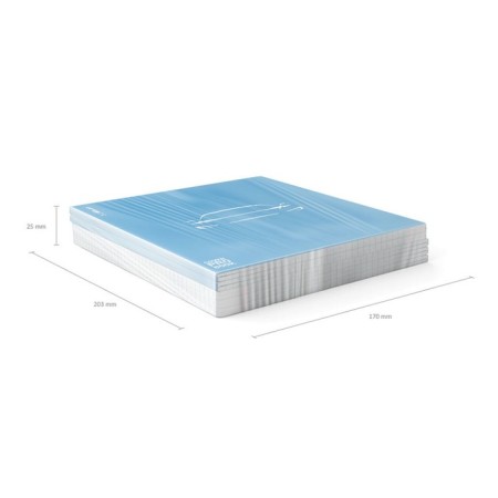Notebook of 48 sheets in the Erichkrause CoverProbook Mirage, with a plastic cover, blue,-8