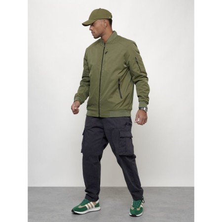 Male bomber, size 58, khaki color-9
