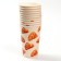 A one -time paper glass for coffee "Croissans", 400 ml
