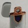 Electronic lighter "Leo", 7.2 x 3.3 cm.
