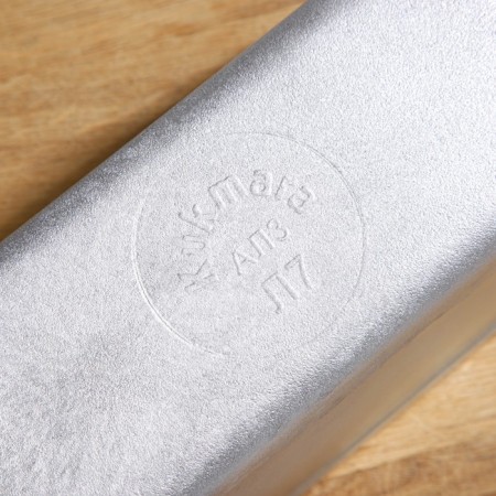 Bread form, 22 × 11 × 11.5 cm, 1.95 l, silver color-3