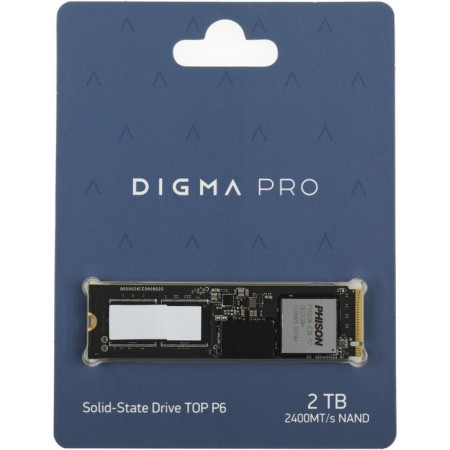SSD Digma Pro PCIE 5.0 X4 2000GB DGPST5002TP6T4 Top P6 M.2 2280-7