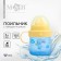 Baby chipper with solid nose "Bunny. Mothers and babies ", 150 ml, with handles, blue color