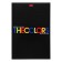 A4 notebook, 96 sheets in TheBook cage, covered cardboard, embossing Croco, OFSET block, mix