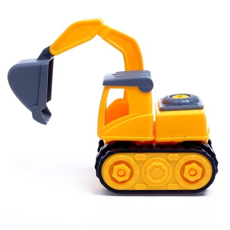 Designer "Excavator" with an electric screwdriver, 22 details-1