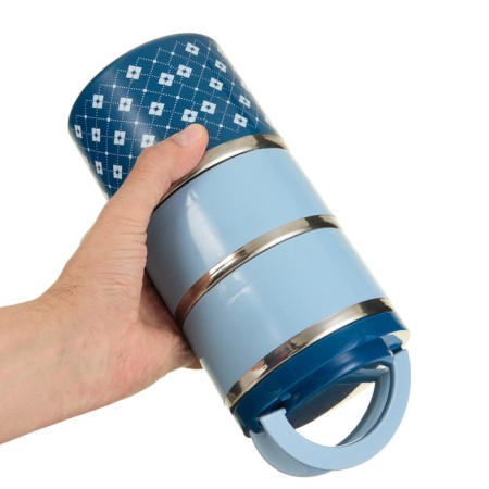 Lunch box, 1.32 l, retains heat 2 hours, 3 levels-3