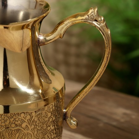 Kuvshin 17x11x21 cm, brass-3