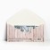 Money envelope "Wedding in eco-style", textured paper of the VHI, 16.5 × 8 cm