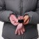 Gloves are female, dimensionless, with insulation, pink color